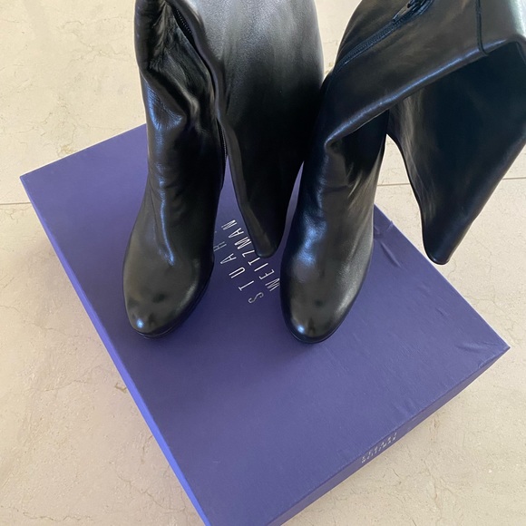 Brand new never been worn original Stuart Weitzman, Molten 2 boots wedge boot. - Picture 11 of 11